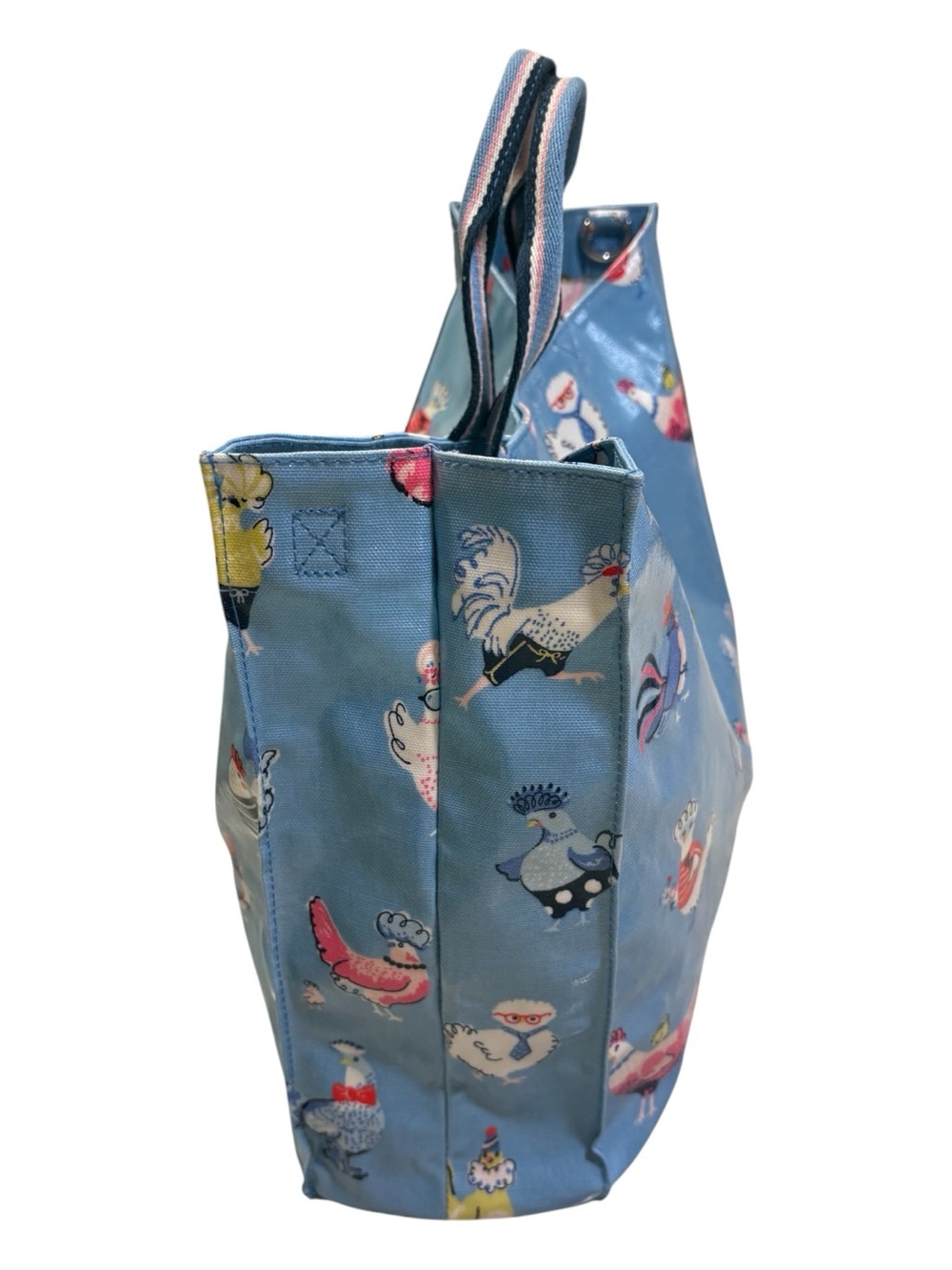 Rare Vtg~ Hen Party by Cath Kidston London Tote with Adjustable Cross-Body Strap - Picture 6 of 15